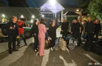 Палітвязні пасля вызвалення ў Вільні
