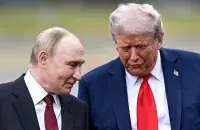 Уладзімір Пуцін і Дональд Трамп
