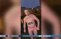 Адзін з удзельнікаў конкурсу блогера Mellstroy
