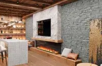 Інтэр'ер комплекса "Красная Паляна" пад Сочы
