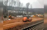 Строители заметно продвинулись
