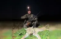 Охотник и рысь
