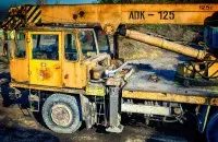 Автокран, иллюстративное фото
