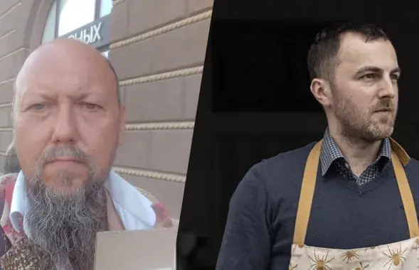 Зміцер Папоў і Яўген Скрабутан / Еўрарадыё