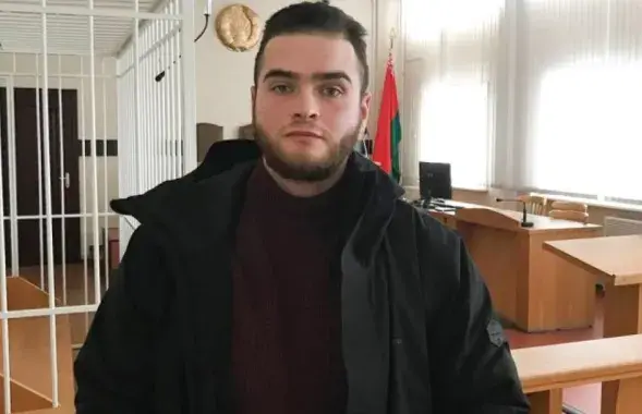 Алег Мазгоў у судзе / spring96.org
