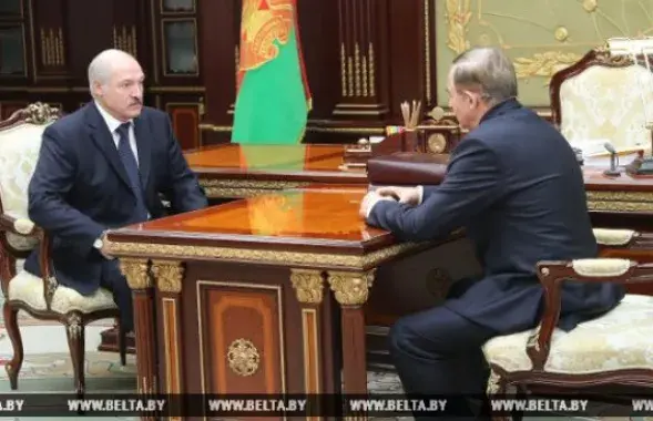 Снимок из архива. Александр Лукашенко и Виктор Шейман. Фото: БЕЛТА