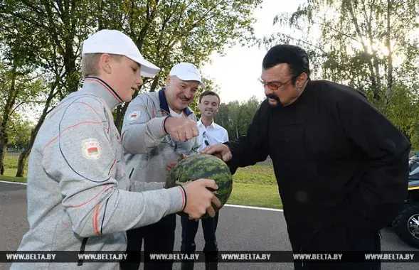 Стывен Сігал вярнуўся ў Мінск (фота)