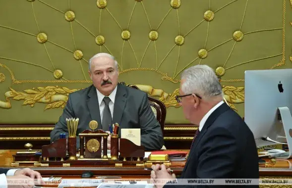Александр Лукашенко и Игорь Карпенко / БЕЛТА​