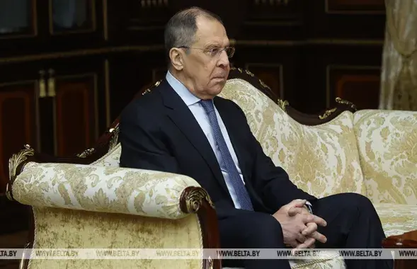 Сергей Лавров на встрече с Александром Лукашенко​ / БЕЛТА