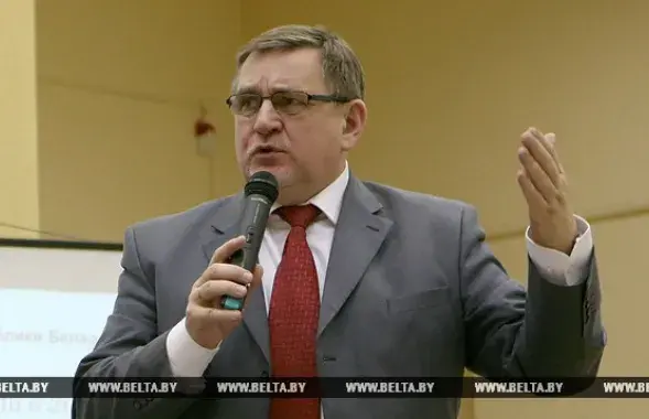 State TV and Radio Company chief Henadz Davydzka. Photo: BELTA
