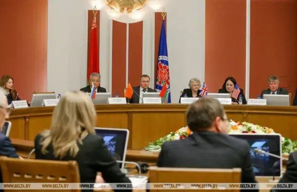 Владимир Макей на мероприятии в МИД Беларуси / БЕЛТА​