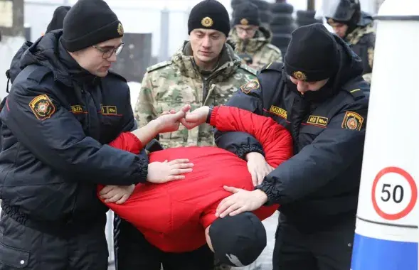 Тренировка белорусских силовиков / БЕЛТА​