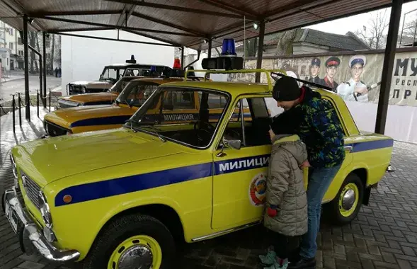 На архивном снимке автомобиль-экспонат музея милиции. Фото: БЕЛТА​