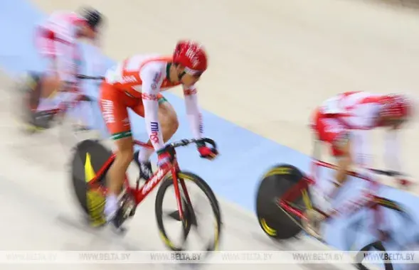 На треке велодрома в Минске / БЕЛТА​