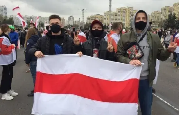 Протестующие​ / sk.gov.by