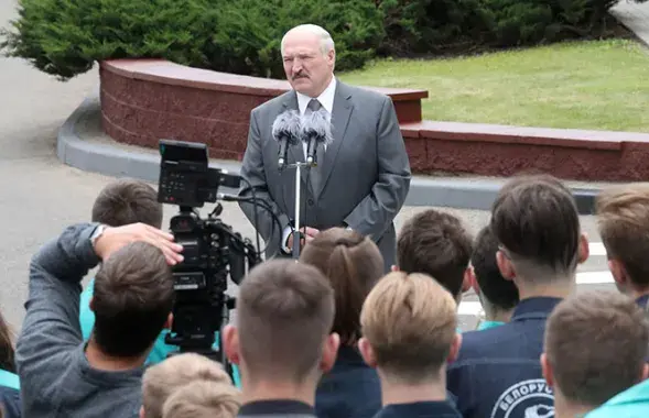 Александр Лукашенко на &quot;Атланте&quot; / president.gov.by
