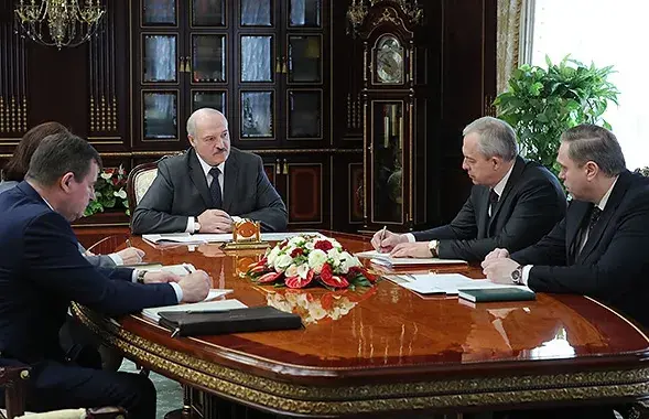 Во время совещания у Александра Лукашенко / president.gov.by​