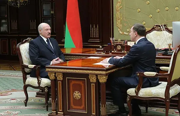 Александр Лукашенко&nbsp;и&nbsp;Николай Снопков&nbsp;/ president.gov.by