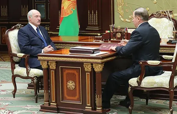 Александр Лукашенко и Виктор Шейман. Фото: http://president.gov.by