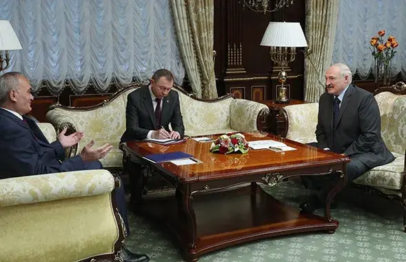Велько Ковачевич, Владимир Макей и Александр Лукашенко / president.gov.by​