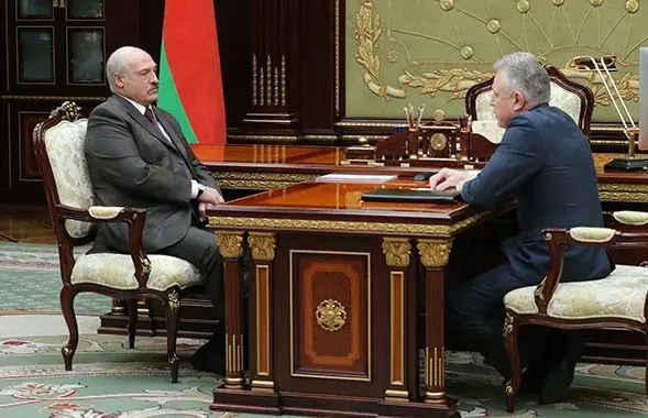 Александр Лукашенко и Михаил Орда / пресс-служба руководителя Беларуси​