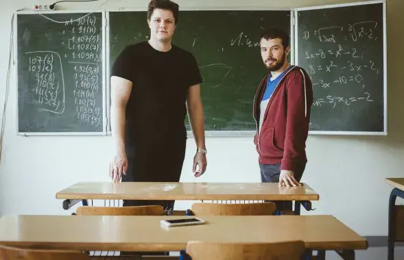 Настаўнікі Сяргей Бародзіч і Дзмітрый Макарчук​​ / &quot;Имена&quot;