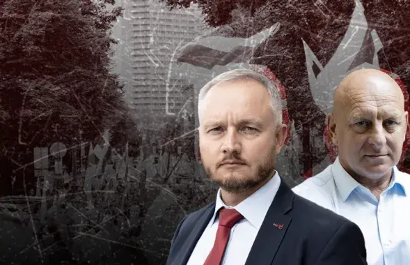 Александр Азаров и Валерий Сахащик svaboda.org
