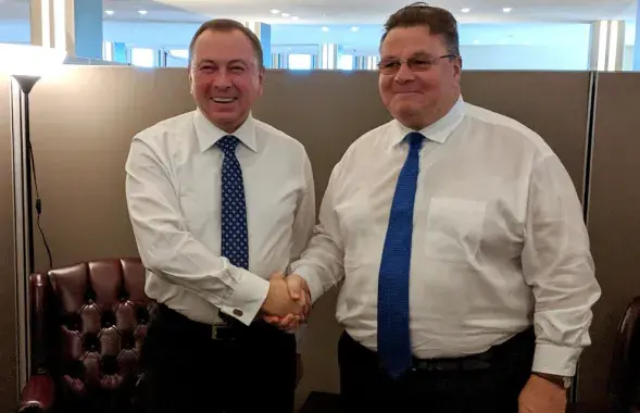 Belarus and Lithuania Foreign Ministers Uladzimir Makei and Linas Linkevičius&nbsp;/ mfa.gov.by