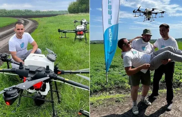 Cropfleet і дроны
