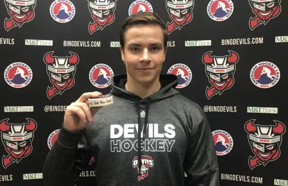 Егор Шарангович. Фото: twitter.com/BingDevils
