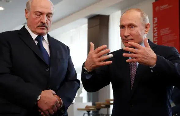 Александр Лукашенко и Владимир Путин в Сочи / Reuters