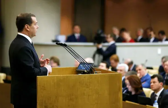 Russian Prime Minister Dmitry Medvedev, Reuters