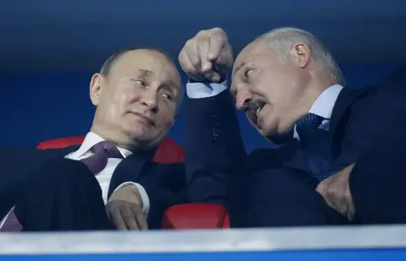 Владимир Путин и Александр Лукашенко / Reuters
