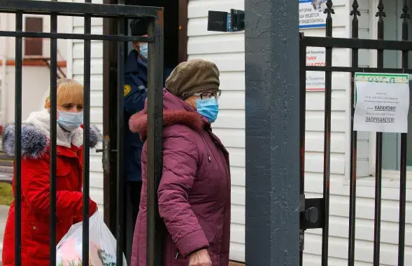 Інфекцыйная бальніца, Мінск / Reuters