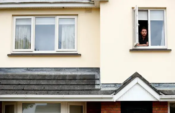 Мужчына&nbsp;на самаізаляцыі / Reuters