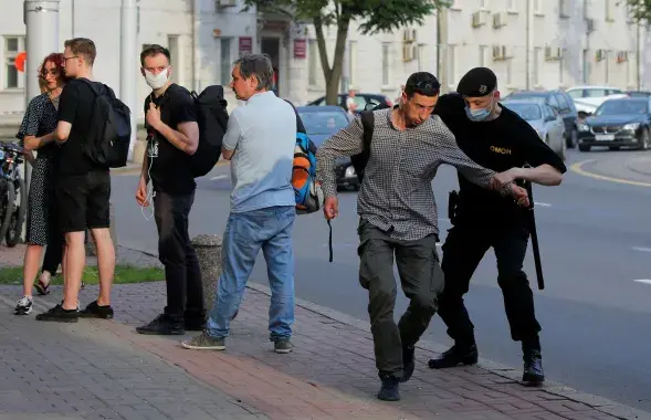 Задержание в Минске / Reuters​
