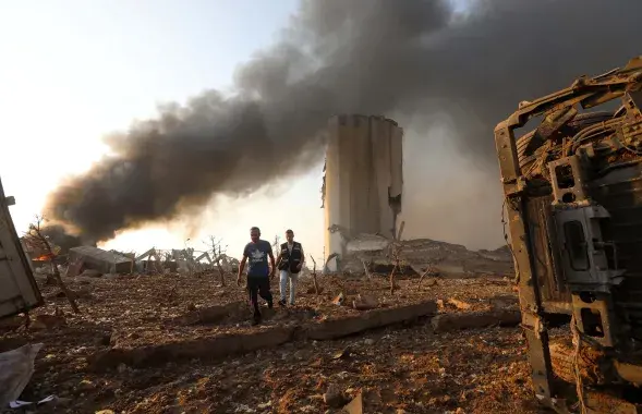 Ужасающие последствия взрыва в столице Ливана / Reuters