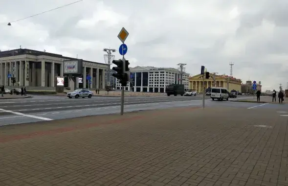 Кастрычніцкая плошча&nbsp;/ telegram