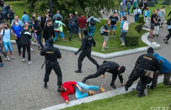 Акцыі пратэсту і салідарнасці ў Мінску 14 ліпеня / tut.by