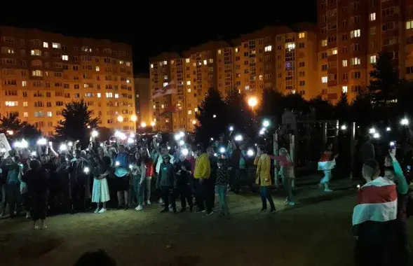 Протестная акция / Еврорадио