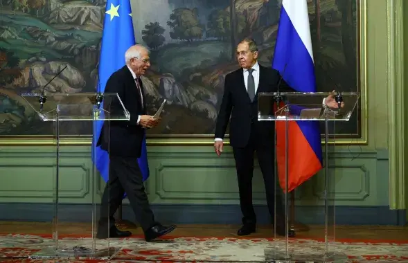 Жозеп Боррель и Сергей Лавров / Reuters