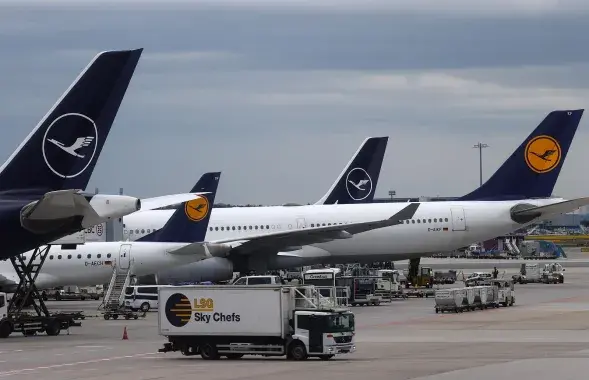 Самолёты Lufthansa в Беларусь пока не полетят / Reuters​