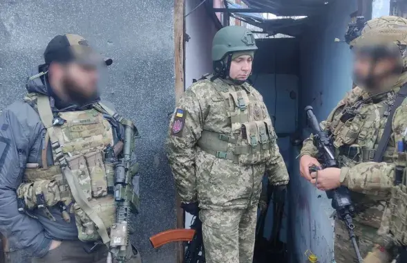 Кірыл Буданаў у Бахмуце, снежань 2022-га / gur.gov.ua
