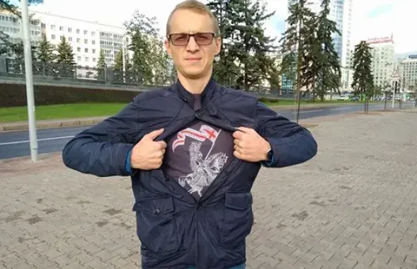 Zmitser Dashkevich. Photo: Eduard Palchys&rsquo;s Facebook.