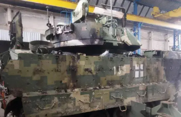 Bradley в ремонте / t.me/annamaliar/
