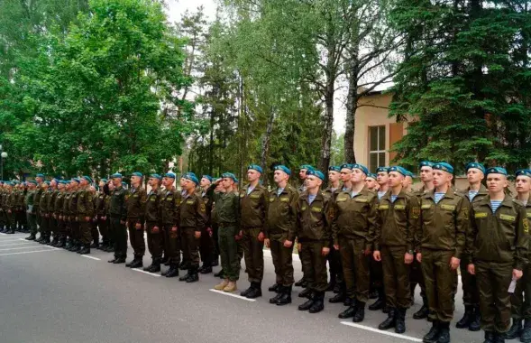 Беларускія вайскоўцы / t.me/modmilby/
