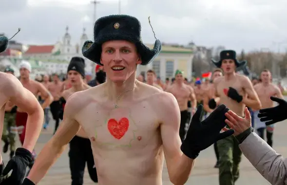 &quot;Забег сапраўдных мужчын&quot; / Reuters​