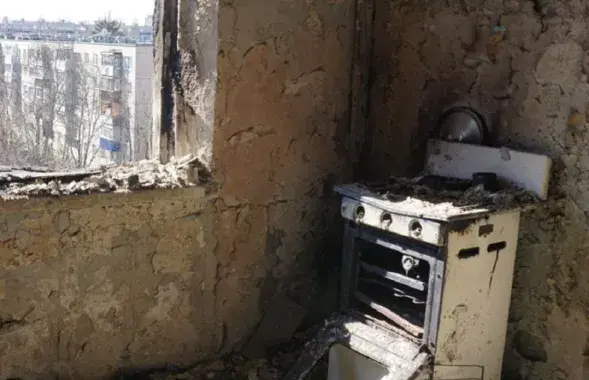 Сожженная квартира​ / facebook.com/suspilne.kharkiv