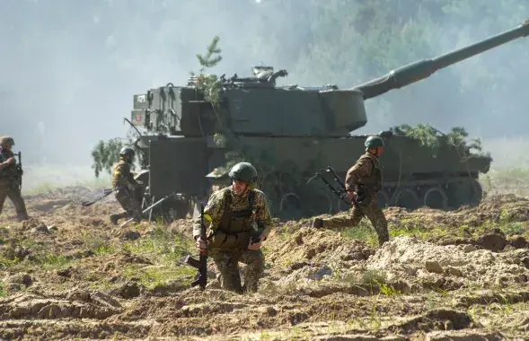 US M109A3 self-propelled howitzers already at the front / facebook.com/CinCAFU
