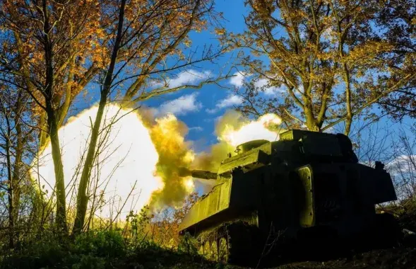 Абстрэл расійскіх пазіцый / https://www.facebook.com/GeneralStaff.ua
